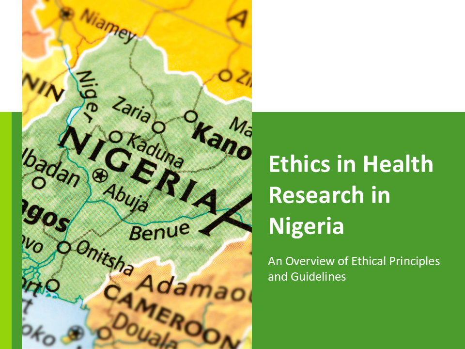 Ethics in Health Research Nigeria